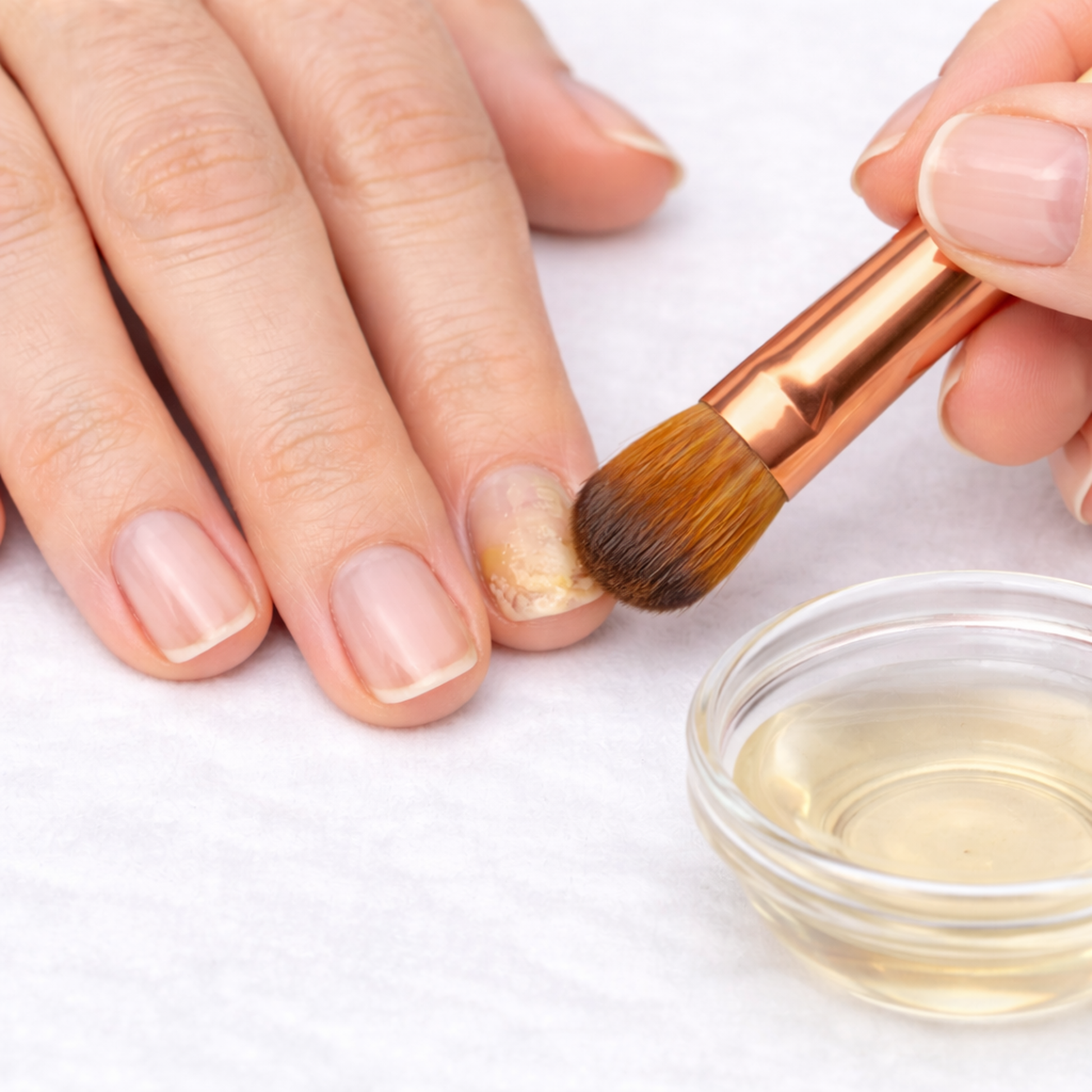 DermaFootCare tinctuur detail nagel schimmel voetschimmel ringworm behandeling

