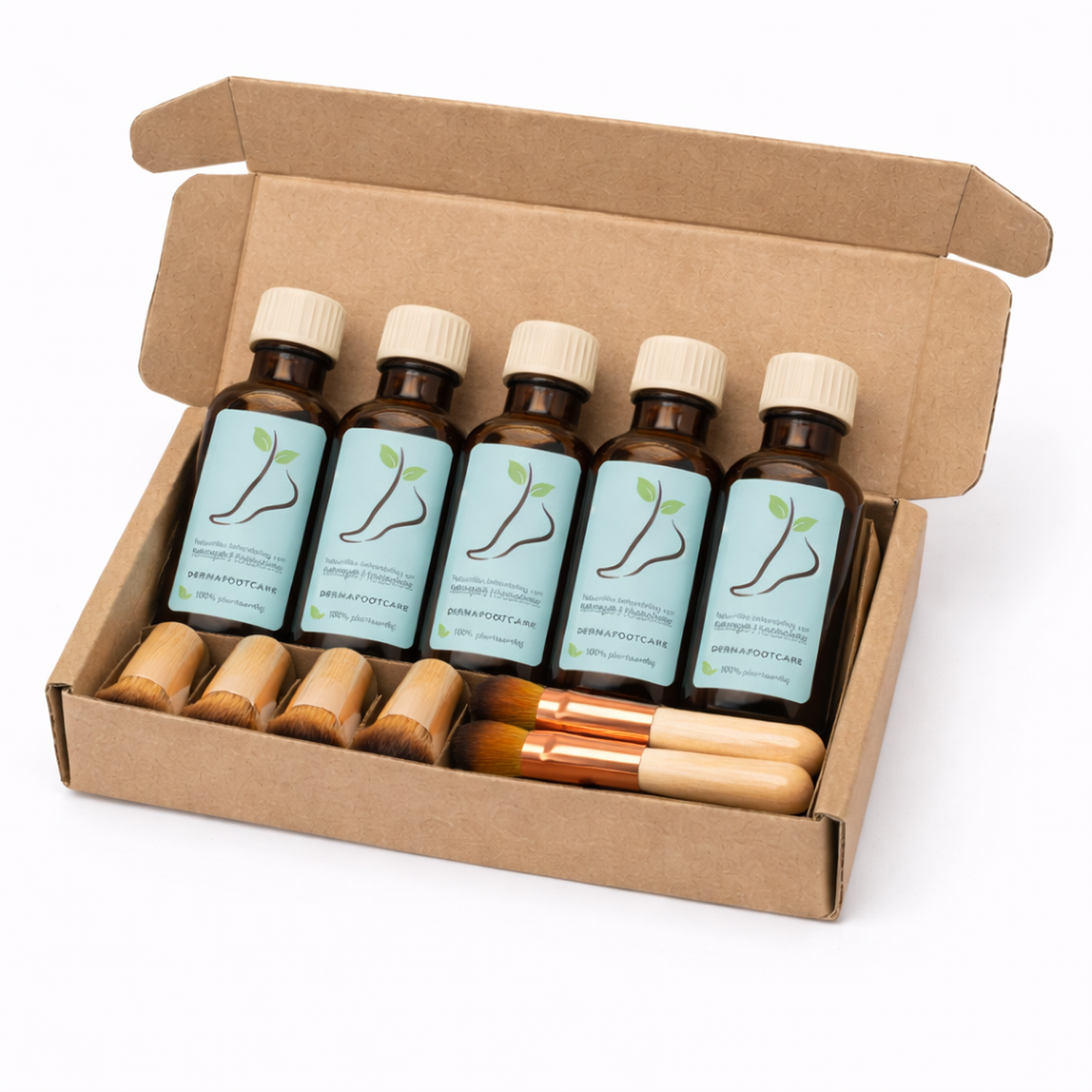 DermaFootCare 5-pack verpakking schimmelnagel voetschimmel ringworm behandeling

