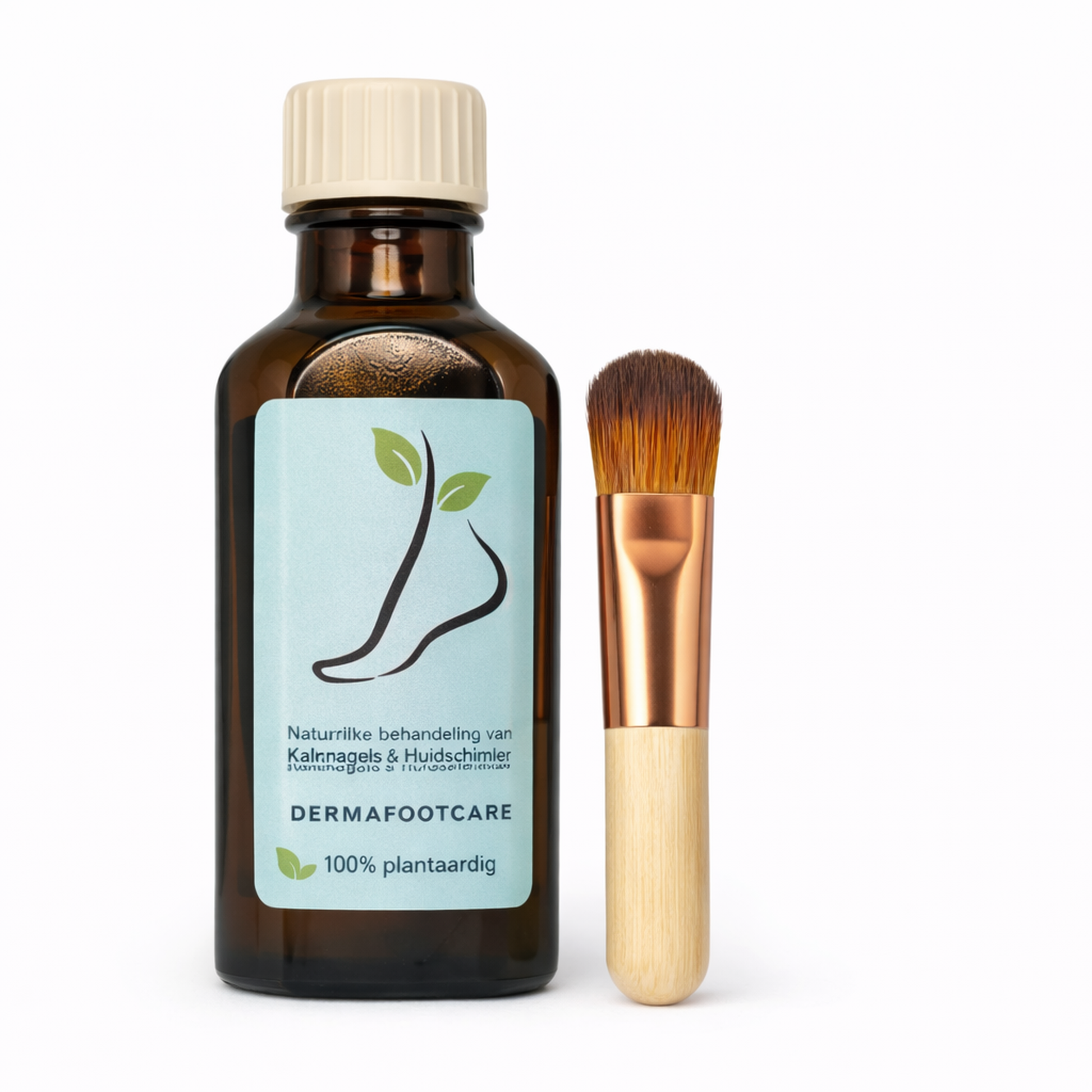 Schimmel nagel voetschimmel ringworm tinctuur DermaFootCare met applicatorkwast

