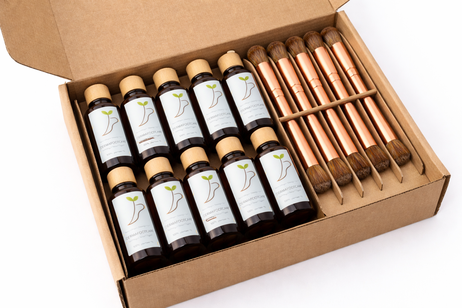 DermaFootCare 10-pack professional verpakking voor salons en pedicures

